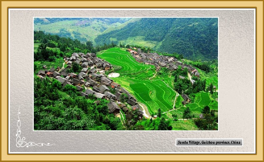 Sandu Village, Guizhou province, China 