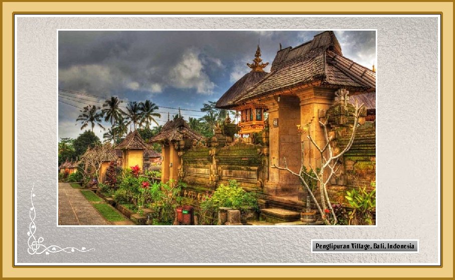 Penglipuran Village, Bali, Indonesia 