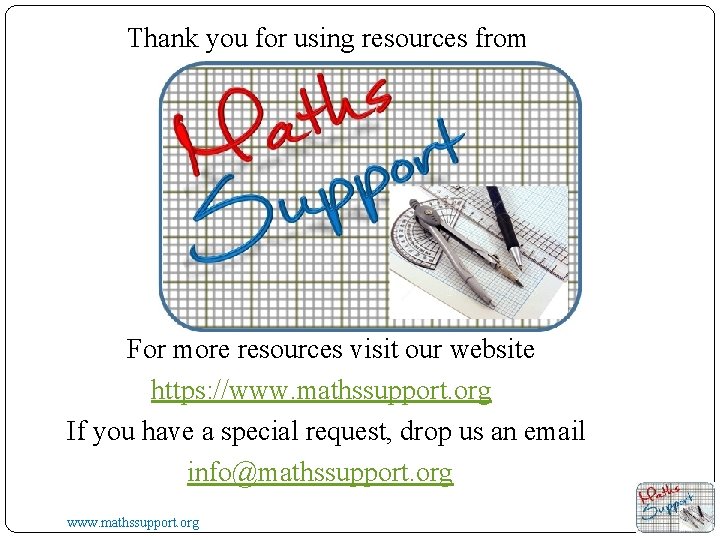 Thank you for using resources from For more resources visit our website https: //www.