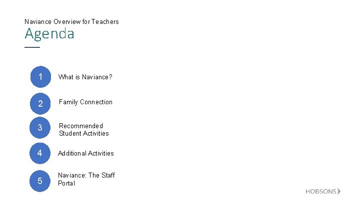Naviance Overview for Teachers Agenda 1 What is Naviance? 2 Family Connection 3 Recommended