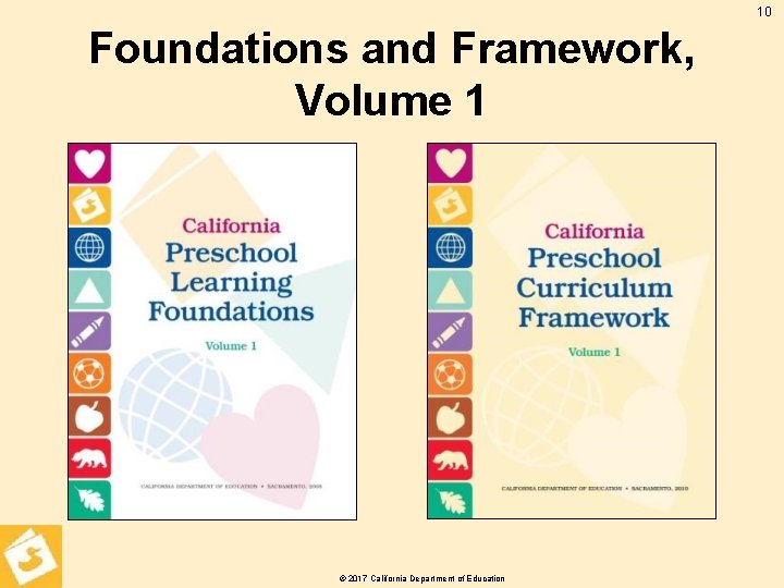 10 Foundations and Framework, Volume 1 © 2017 California Department of Education 