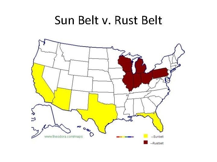 Sun Belt v. Rust Belt 
