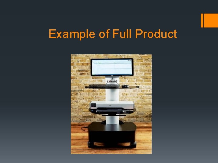 Example of Full Product 