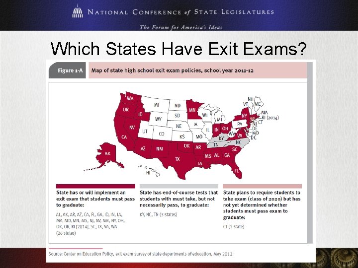 Which States Have Exit Exams? 