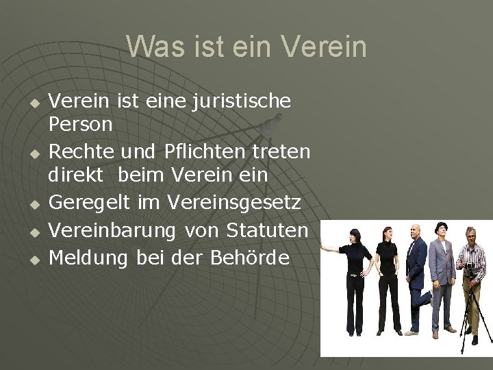 Was ist ein Verein u u u Verein ist eine juristische Person Rechte und