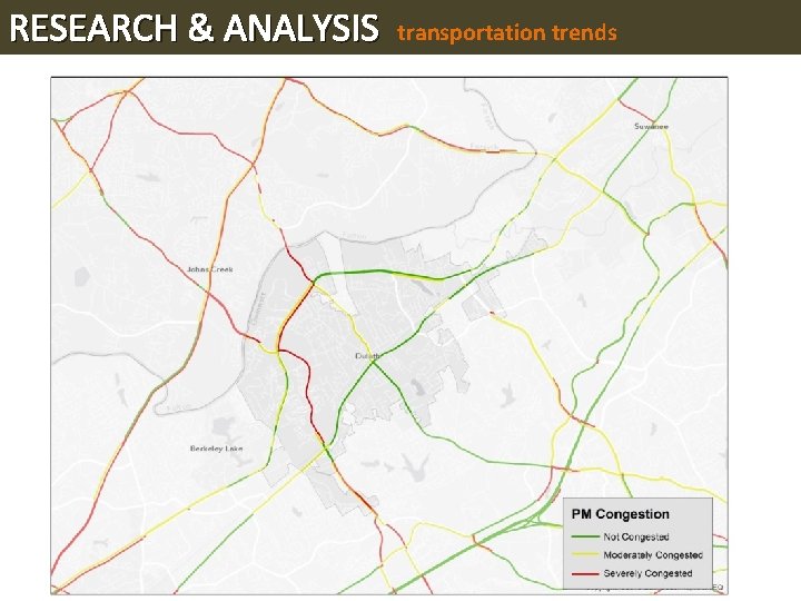 RESEARCH & ANALYSIS transportation trends 