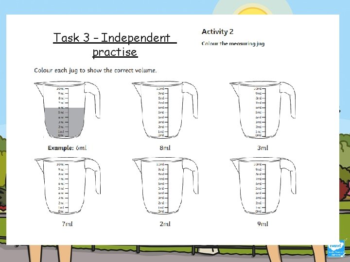 Task 3 – Independent practise 