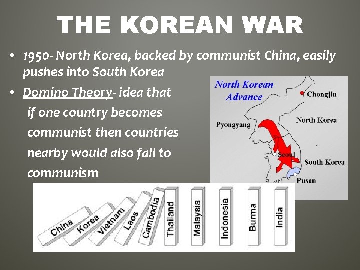 THE KOREAN WAR 1950 1953 Known as the