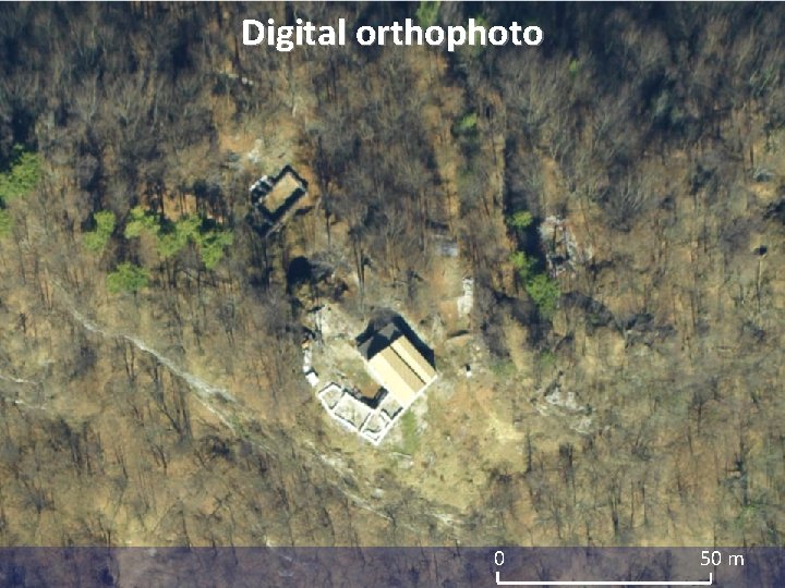 Digital orthophoto 0 50 m Digital orthophoto 0 50 m