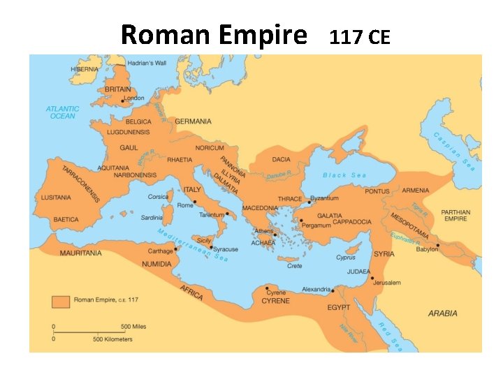 Roman Empire 117 CE 
