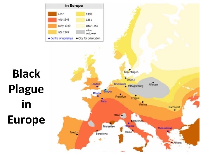 Black Plague in Europe 