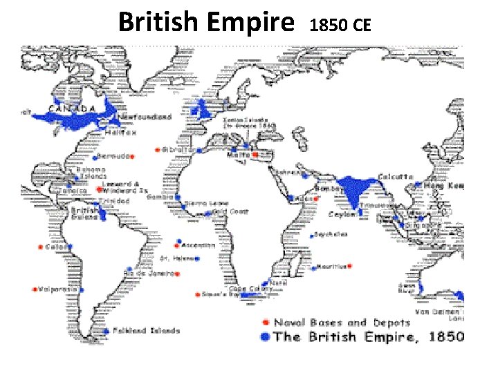 British Empire 1850 CE 
