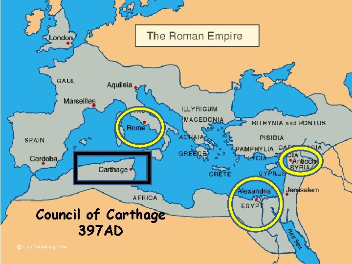 Council of Carthage 397 AD 