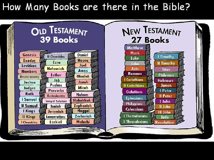 How Many Books are there in the Bible? 