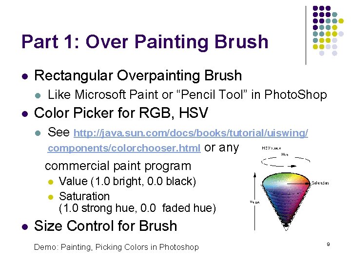 Part 1: Over Painting Brush l Rectangular Overpainting Brush l l Like Microsoft Paint