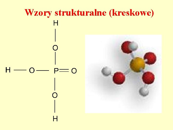 Wzory strukturalne (kreskowe) 