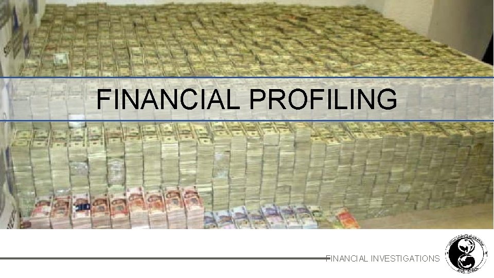 FINANCIAL PROFILING FINANCIAL INVESTIGATIONS 