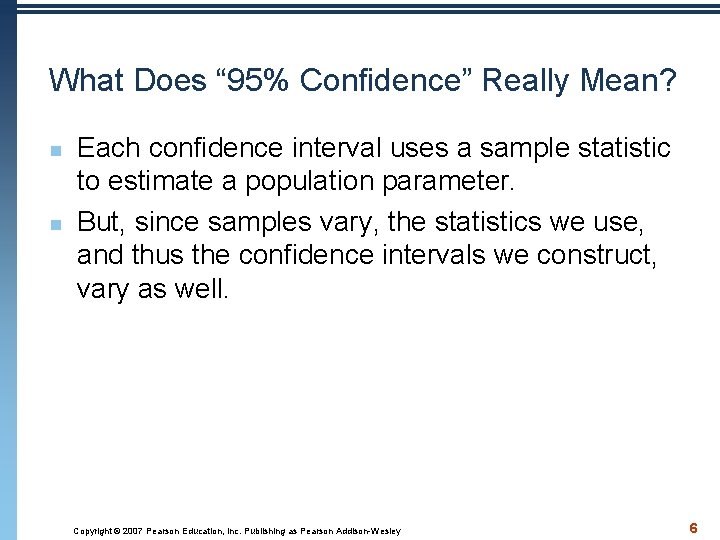 Chapter 19 Confidence Intervals for Proportions CA Standards