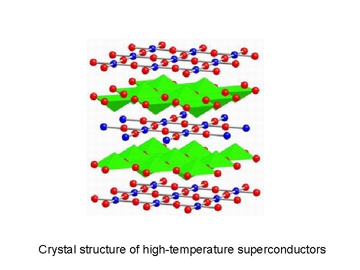 Crystal structure of high-temperature superconductors 