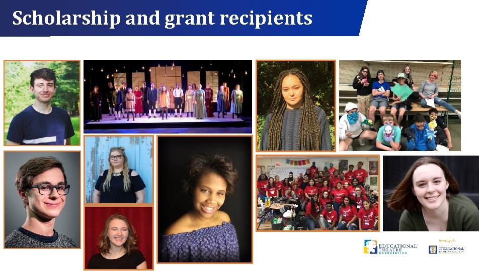 Scholarship and grant recipients 