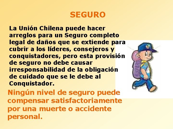 SEGURO La Unión Chilena puede hacer arreglos para un Seguro completo legal de daños