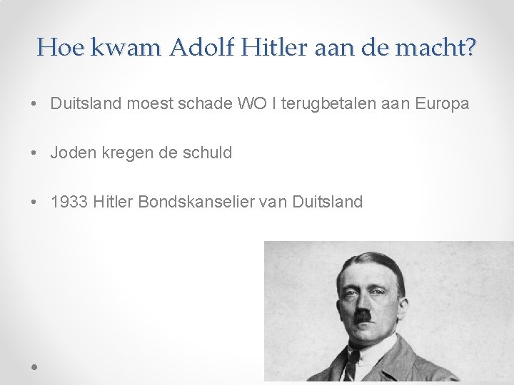 WO II Hoe Duitsland Europa probeerde over te