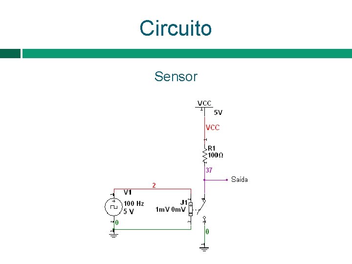 Circuito Sensor 