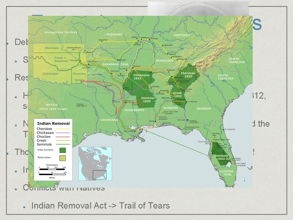 Expansion and Its Effects Debates about new territories: Slave/non-slave areas - usually in alternating