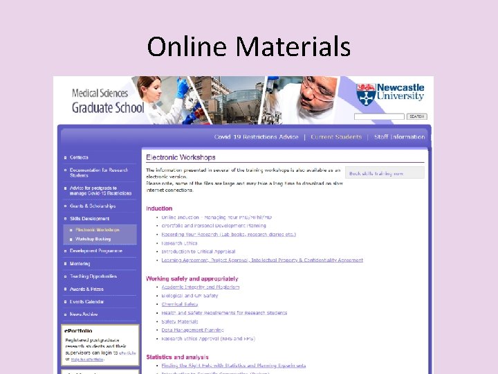 Online Materials 