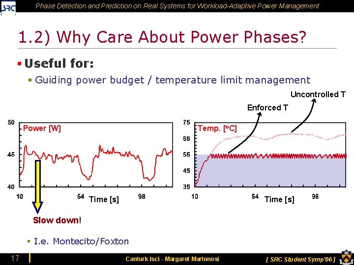 Phase Detection and Prediction on Real Systems for Workload-Adaptive Power Management 1. 2) Why