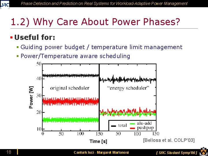 Phase Detection and Prediction on Real Systems for Workload-Adaptive Power Management 1. 2) Why