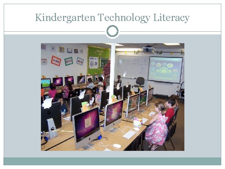 Kindergarten Technology Literacy 