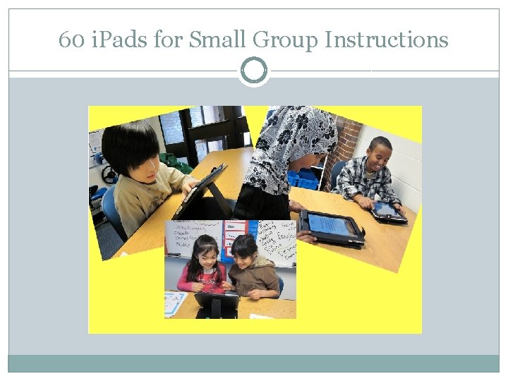 60 i. Pads for Small Group Instructions 