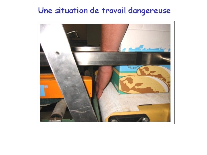 Une situation de travail dangereuse Photo JPEG 800