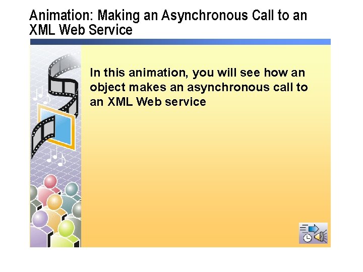 Animation: Making an Asynchronous Call to an XML Web Service In this animation, you