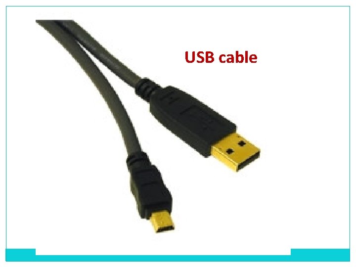 USB cable 