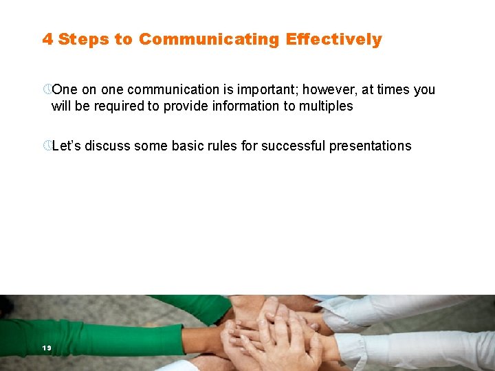 4 Steps to Communicating Effectively » One on one communication is important; however, at