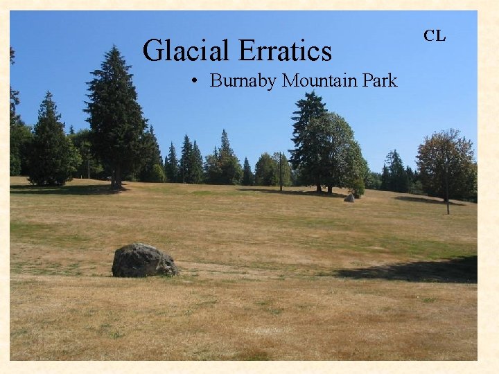 Glacial Erratics • Burnaby Mountain Park CL 