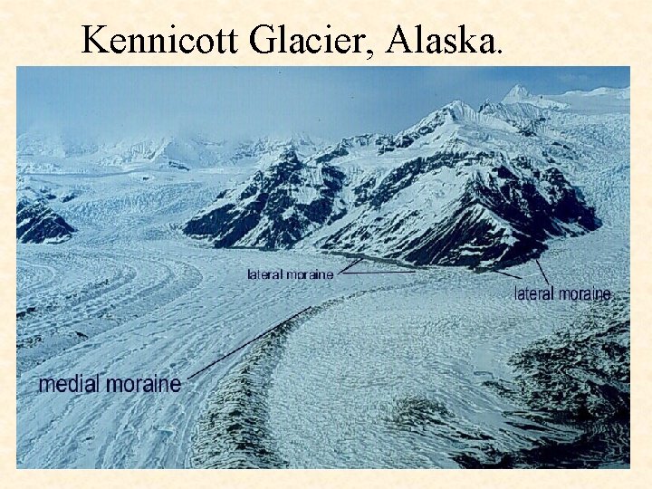 Kennicott Glacier, Alaska. 