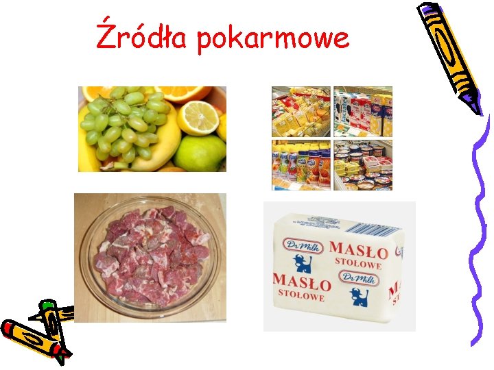 Źródła pokarmowe 