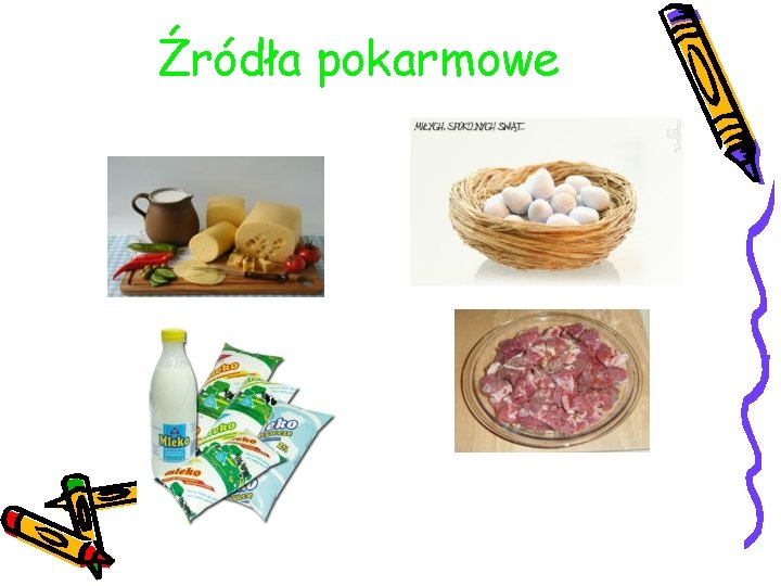 Źródła pokarmowe 