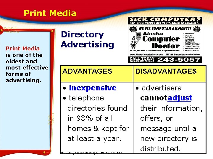 Print Media is one of the oldest and most effective forms of advertising. Directory
