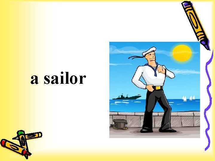a sailor 