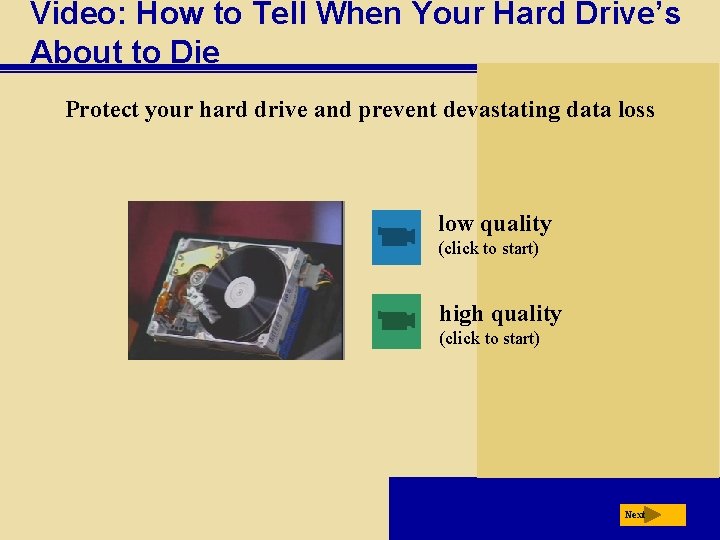 Video: How to Tell When Your Hard Drive’s About to Die Protect your hard