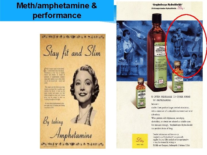 Meth/amphetamine & performance 