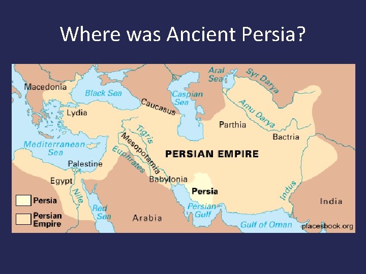 Where was Ancient Persia? 