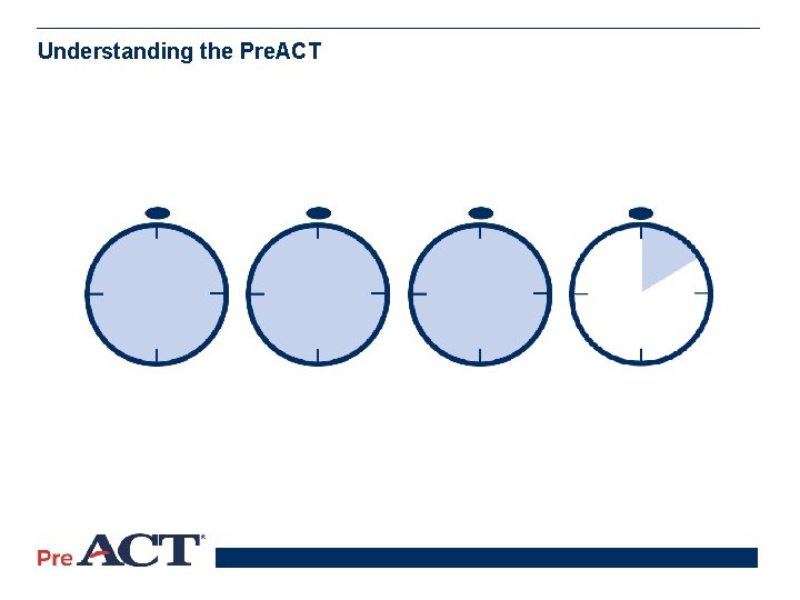 Understanding the Pre. ACT 11 