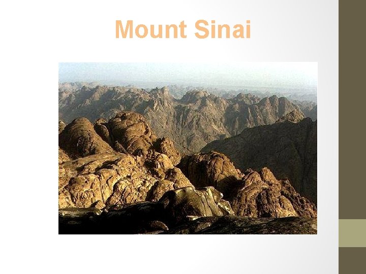 Mount Sinai 