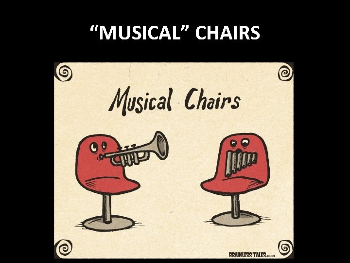 “MUSICAL” CHAIRS 