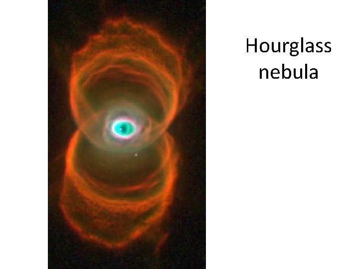 Hourglass nebula 